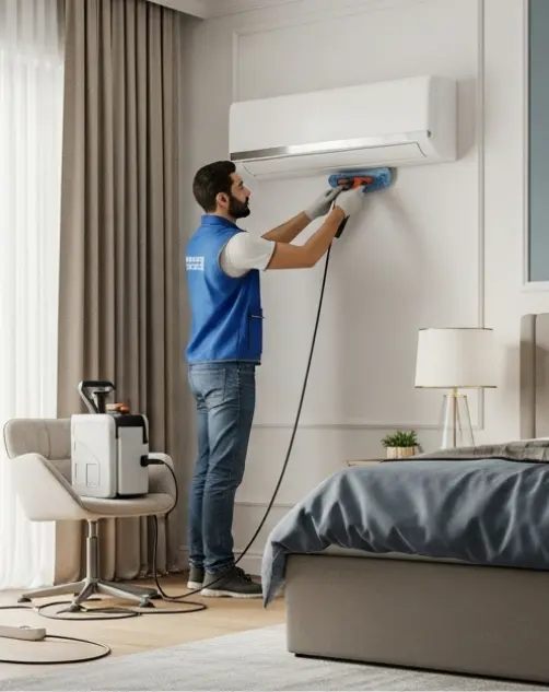 عامل تنظيف مكيفات