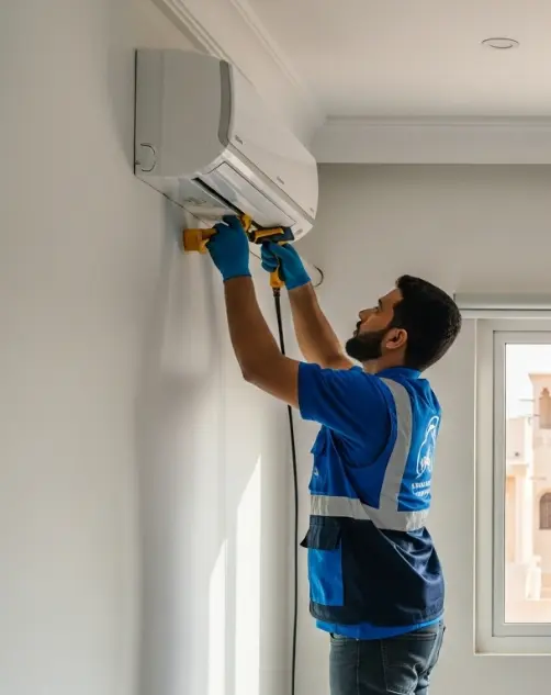 عامل تنظيف مكيف