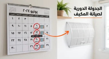 تنظيف فلتر المكيف كل كم يوم