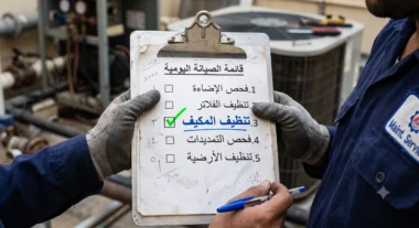 جدول التنظيف الدوري للمكيفات في الرياض