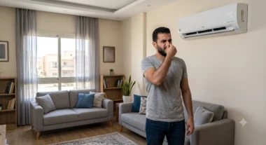 رائحة كريهة من المكيف